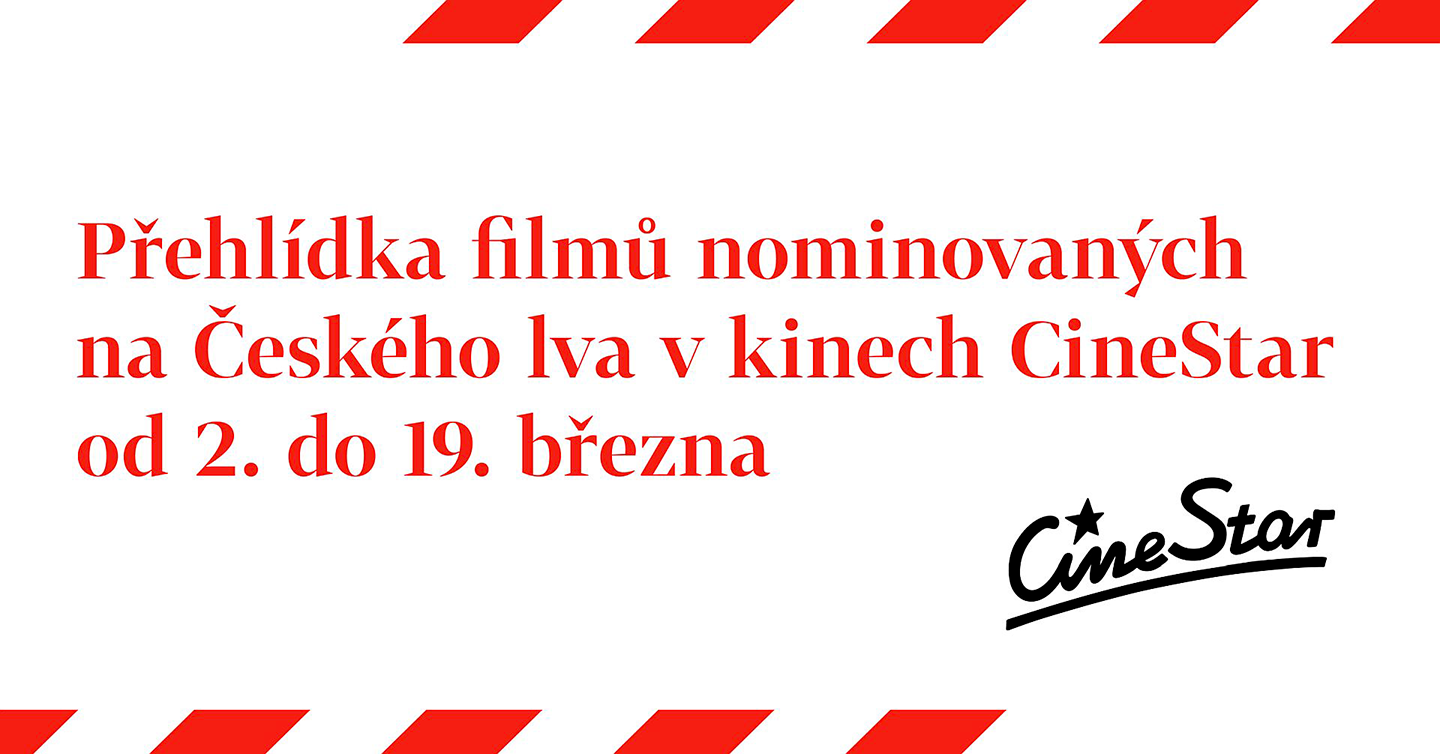 Přehlídka filmů nominovaných na Českého lva