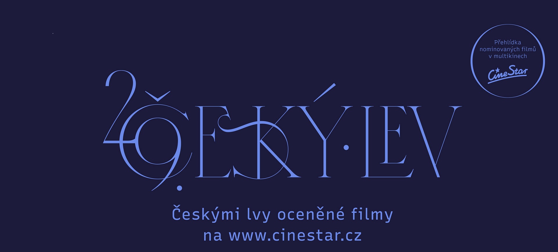 Český lev v kinech CineStar