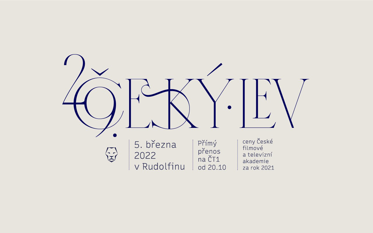 ČFTA - Český lev v letošním vizuálu sází na eleganci i hravost - 1 ČFTA - Český lev v letošním vizuálu sází na eleganci i hravost - 1