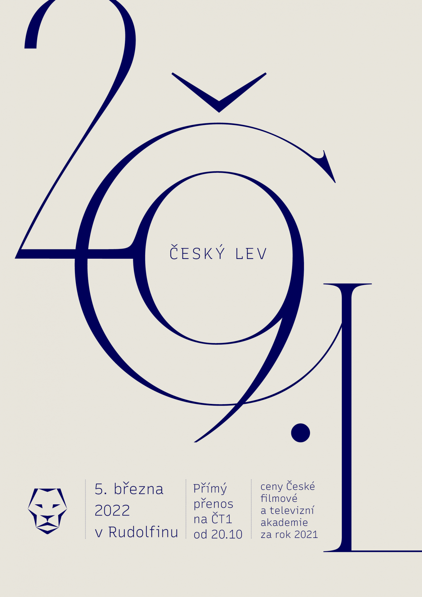ČFTA - Český lev v letošním vizuálu sází na eleganci i hravost - 2 ČFTA - Český lev v letošním vizuálu sází na eleganci i hravost - 2
